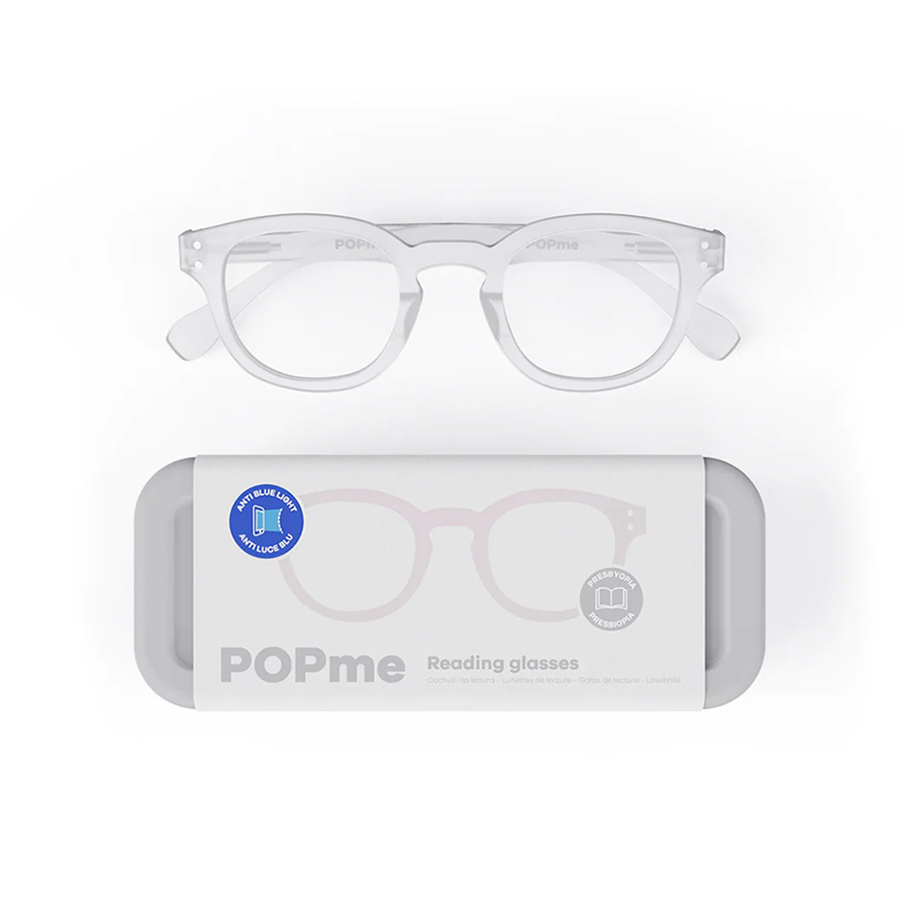 POPME - Γυαλιά Ανάγνωσης +1.5 ice white